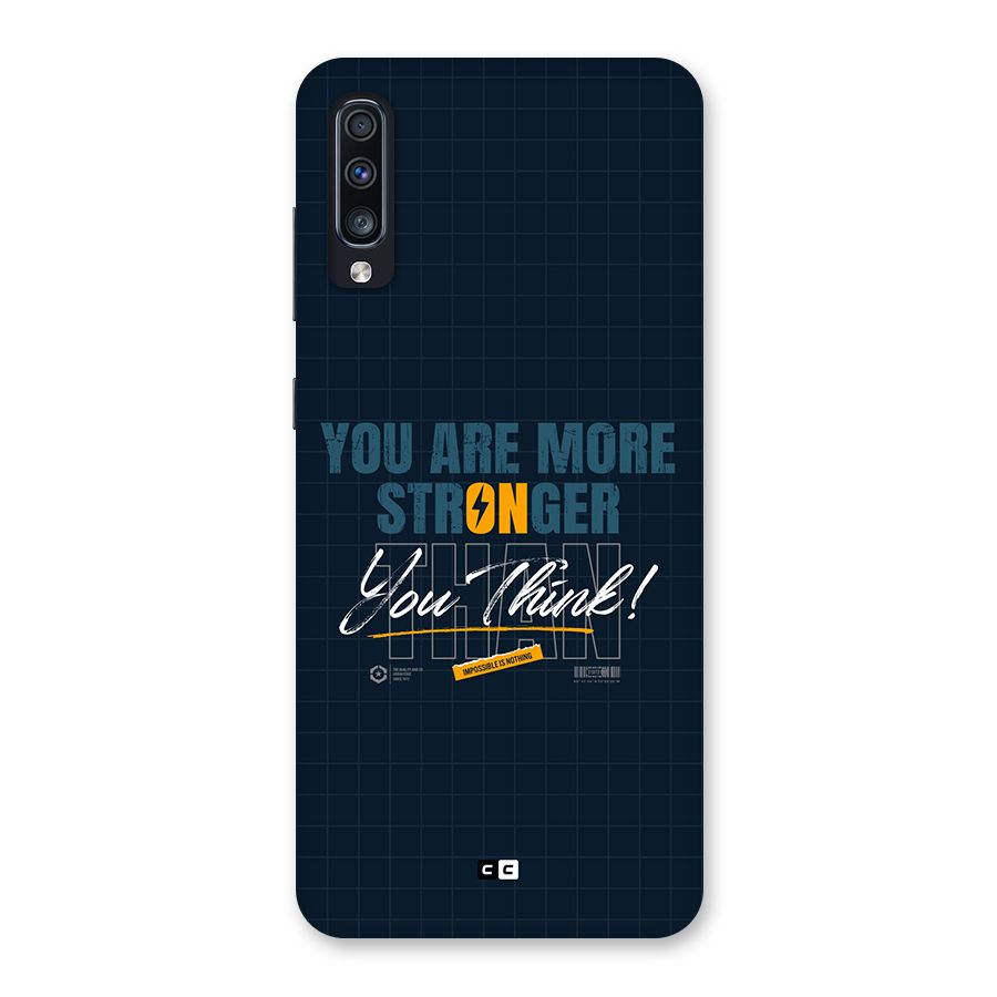 More Stronger Back Case for Galaxy A70s