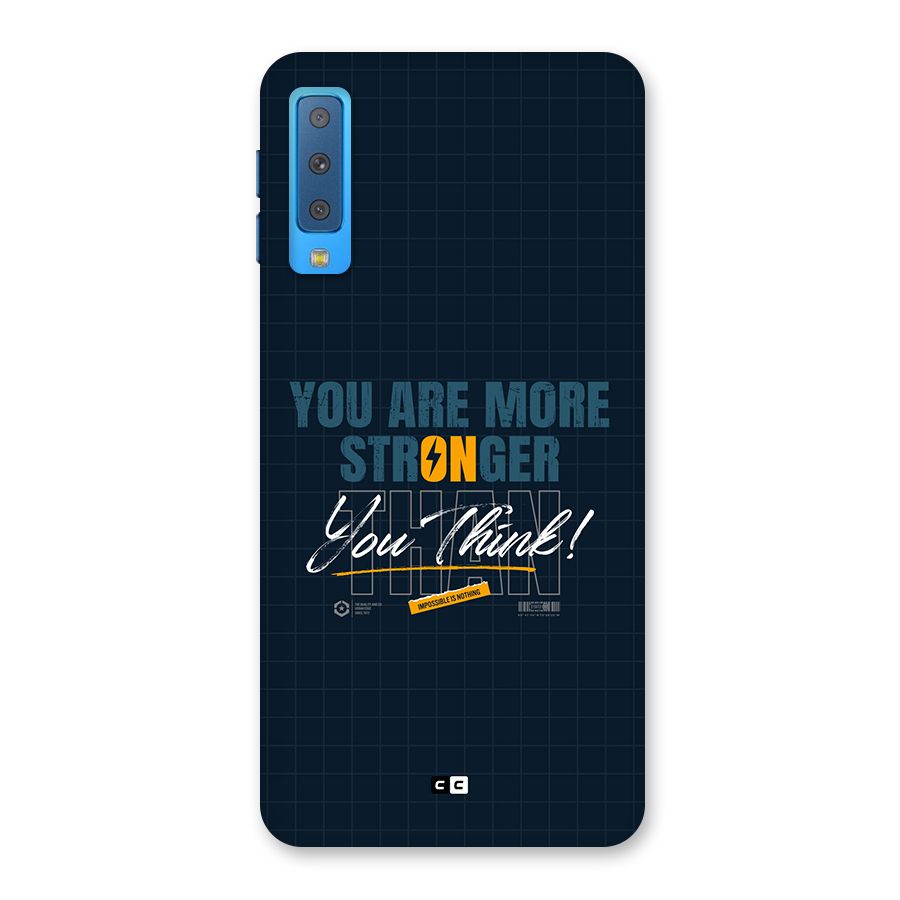More Stronger Back Case for Galaxy A7 (2018)