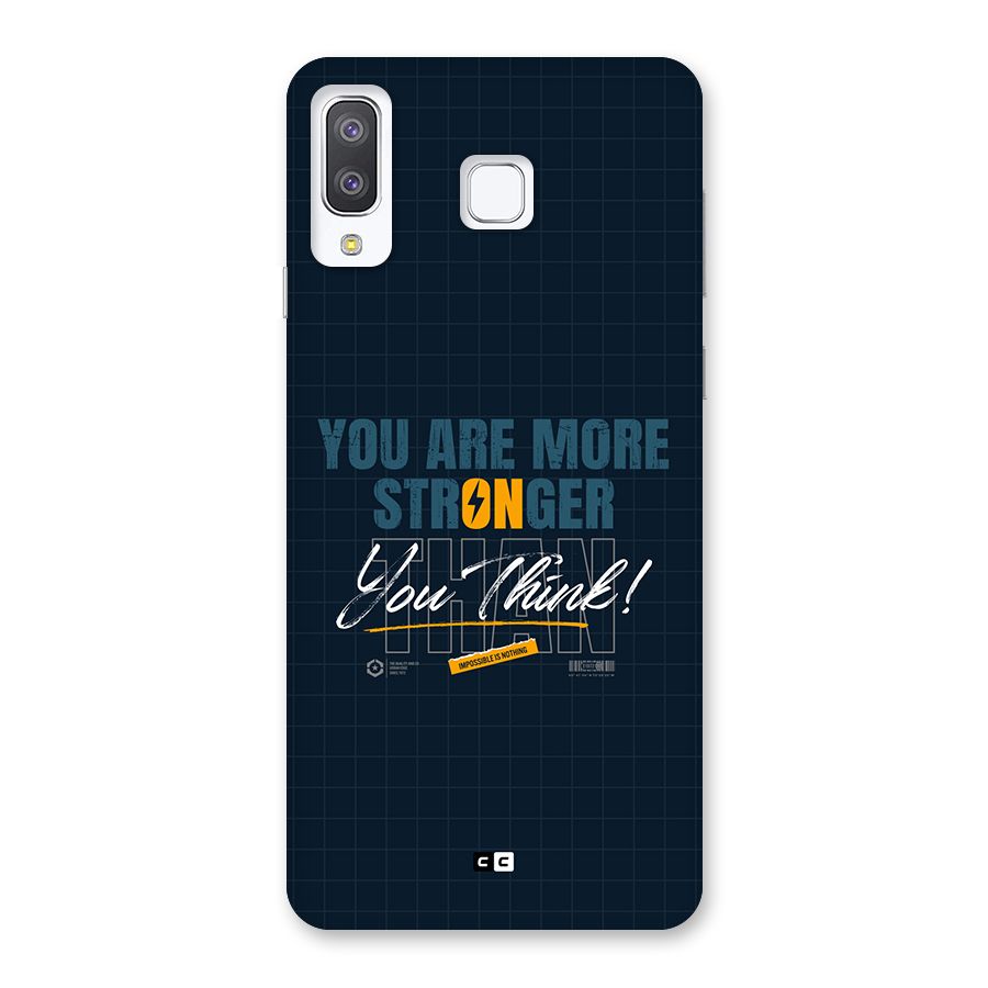 More Stronger Back Case for Galaxy A8 Star