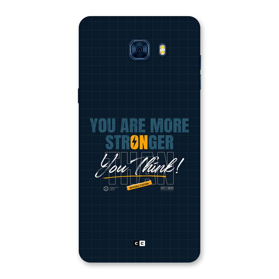 More Stronger Back Case for Galaxy C7 Pro