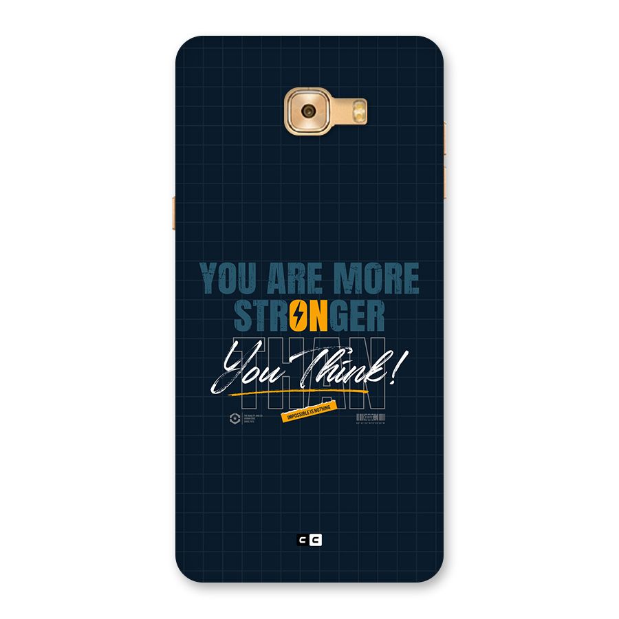 More Stronger Back Case for Galaxy C9 Pro