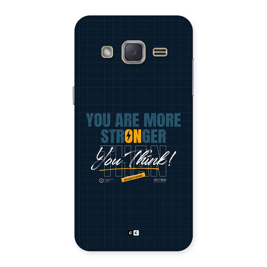 More Stronger Back Case for Galaxy J2