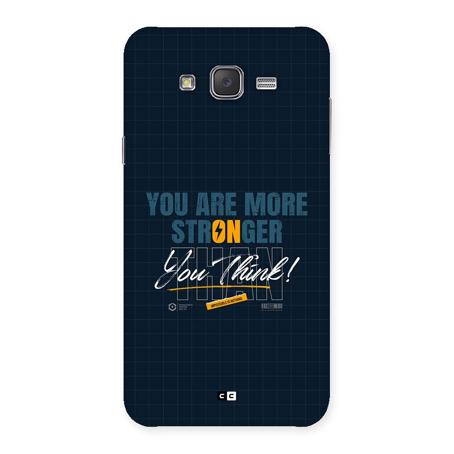 More Stronger Back Case for Galaxy J7