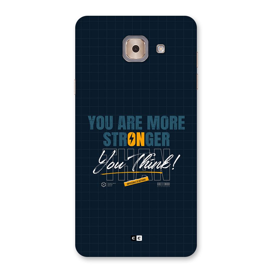 More Stronger Back Case for Galaxy J7 Max