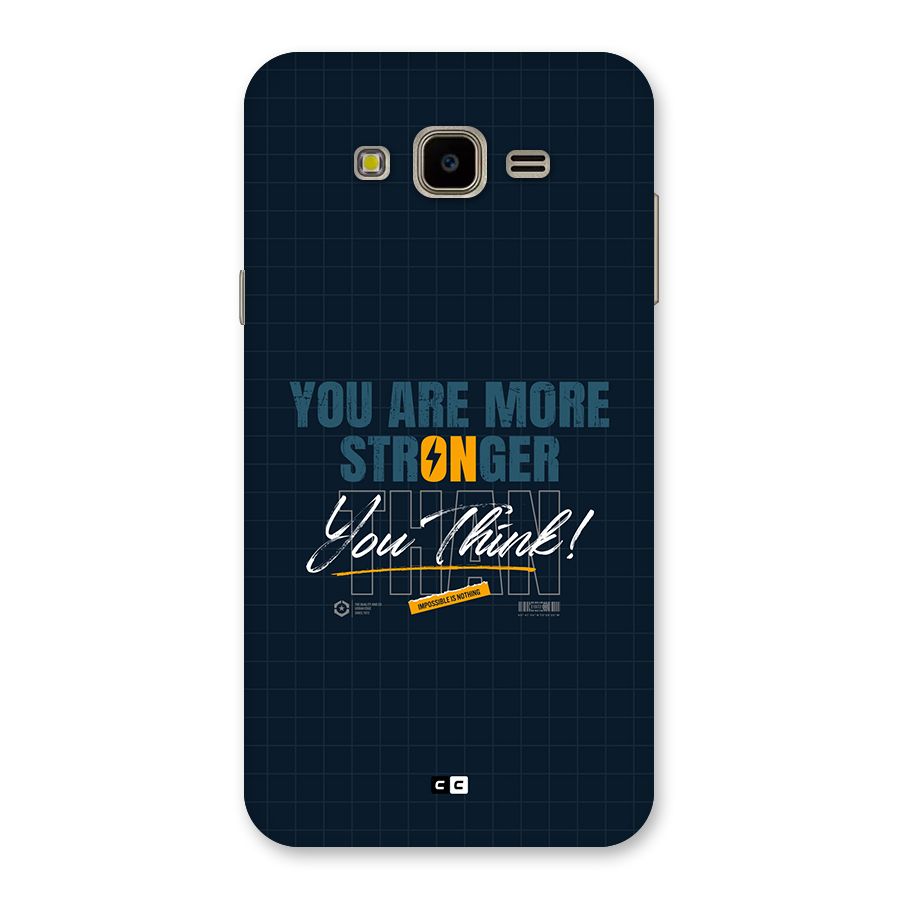 More Stronger Back Case for Galaxy J7 Nxt