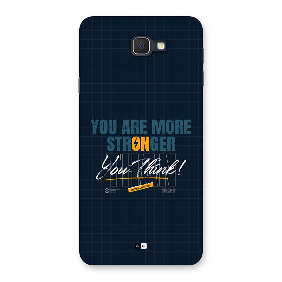 More Stronger Back Case for Galaxy J7 Prime