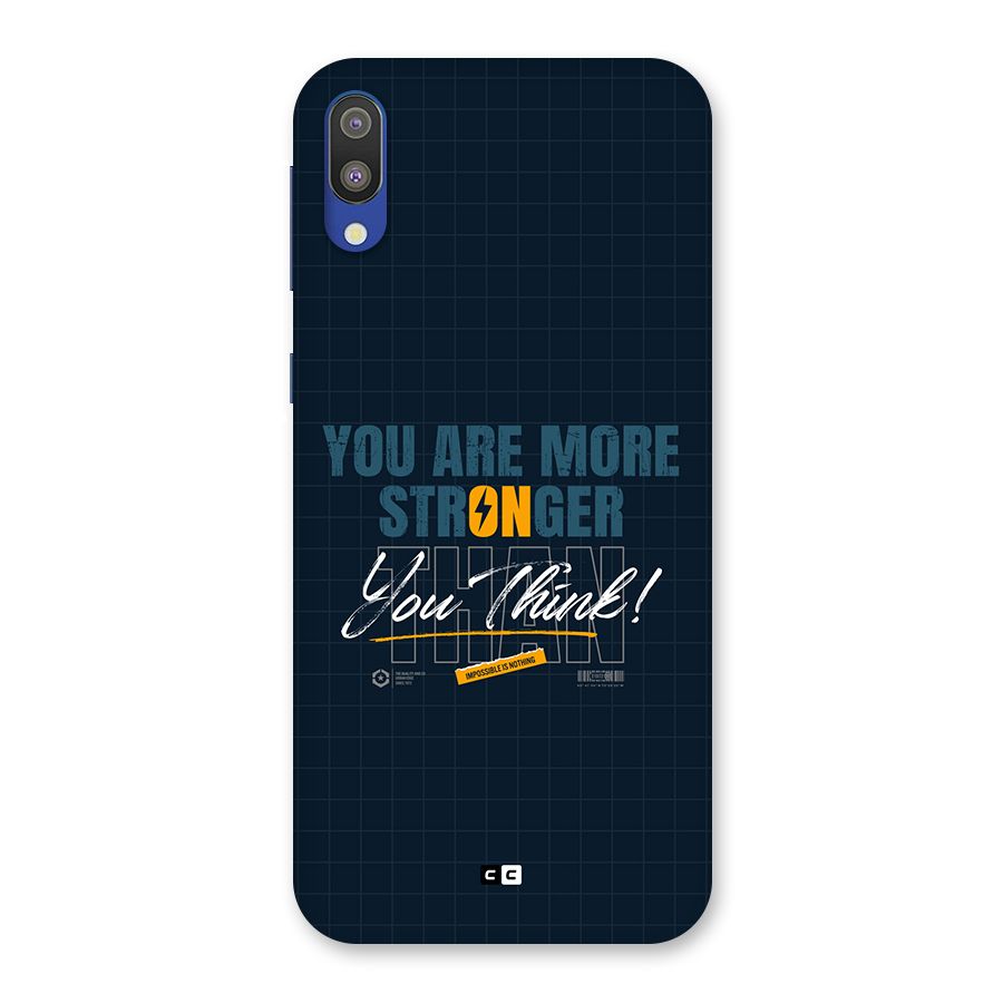 More Stronger Back Case for Galaxy M10
