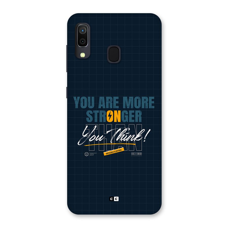 More Stronger Back Case for Galaxy M10s