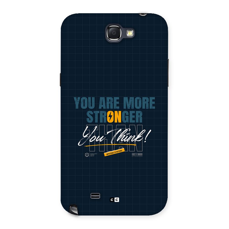 More Stronger Back Case for Galaxy Note 2