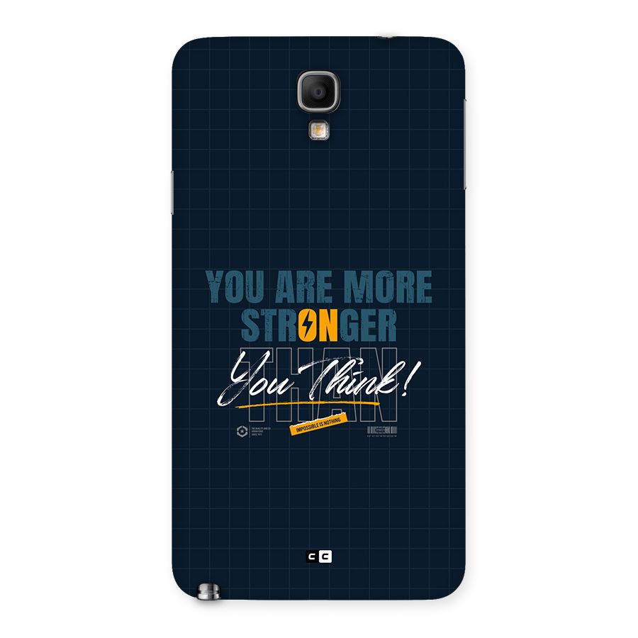 More Stronger Back Case for Galaxy Note 3 Neo