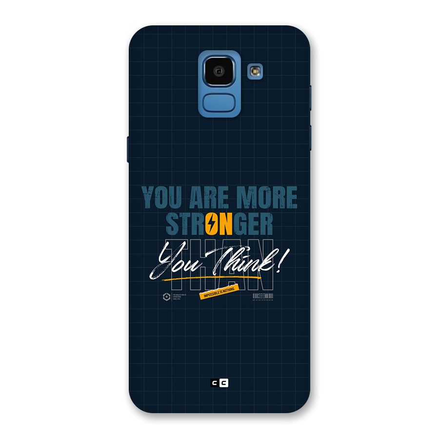 More Stronger Back Case for Galaxy On6
