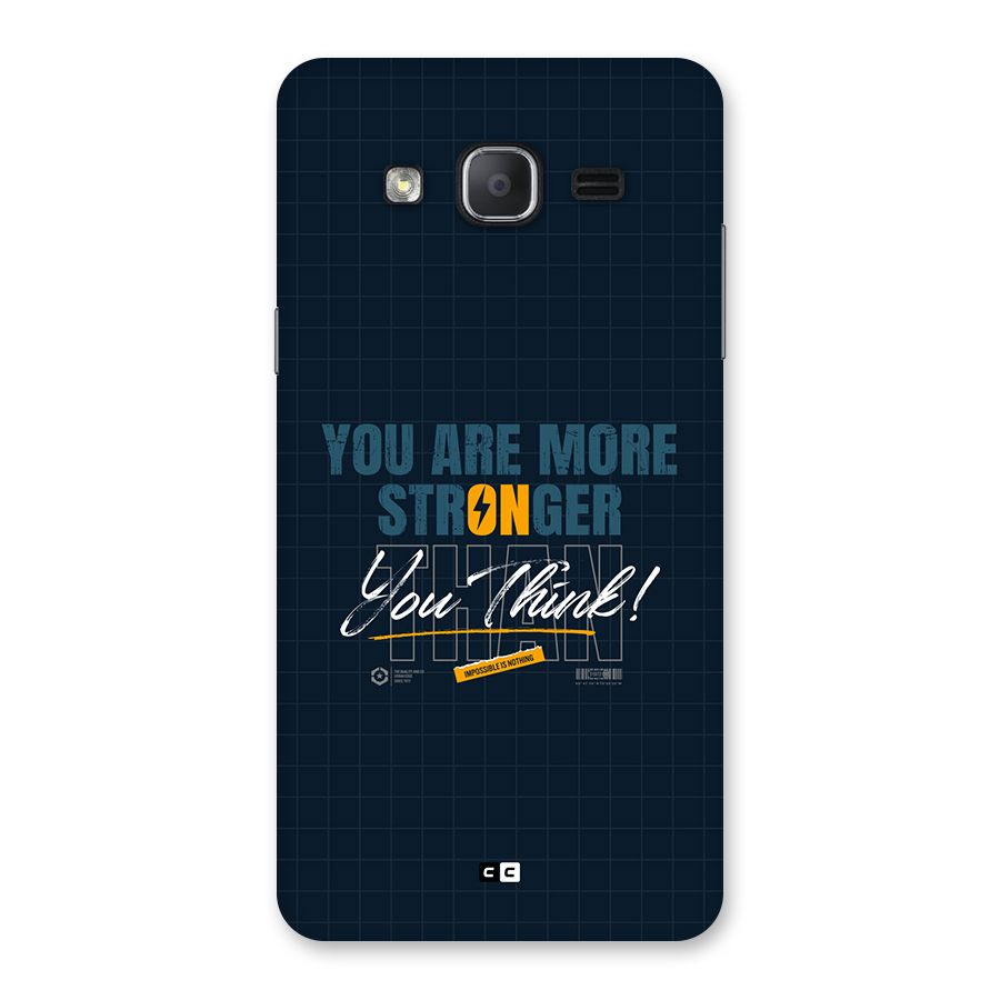 More Stronger Back Case for Galaxy On7 2015
