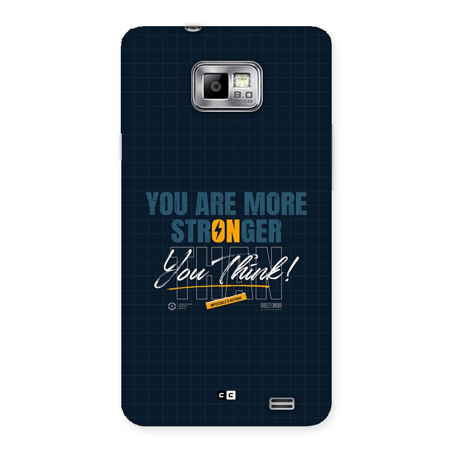More Stronger Back Case for Galaxy S2