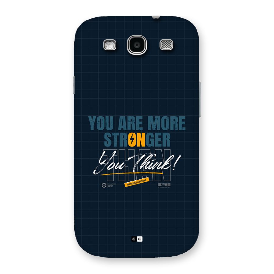 More Stronger Back Case for Galaxy S3 Neo
