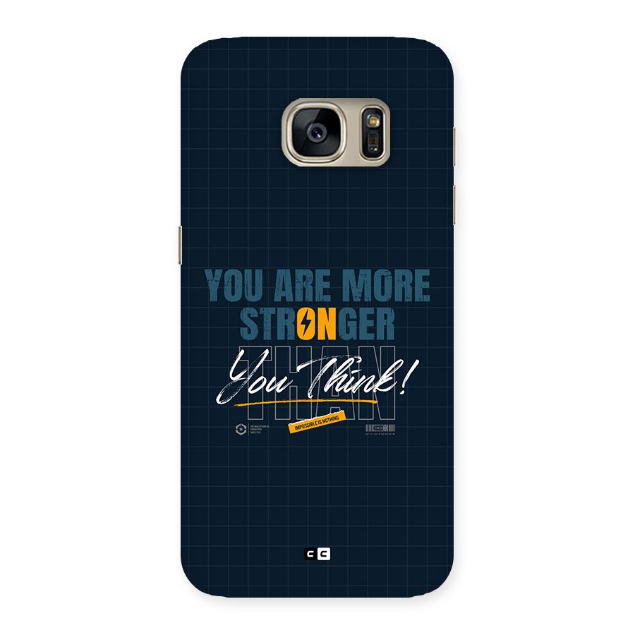 More Stronger Back Case for Galaxy S7
