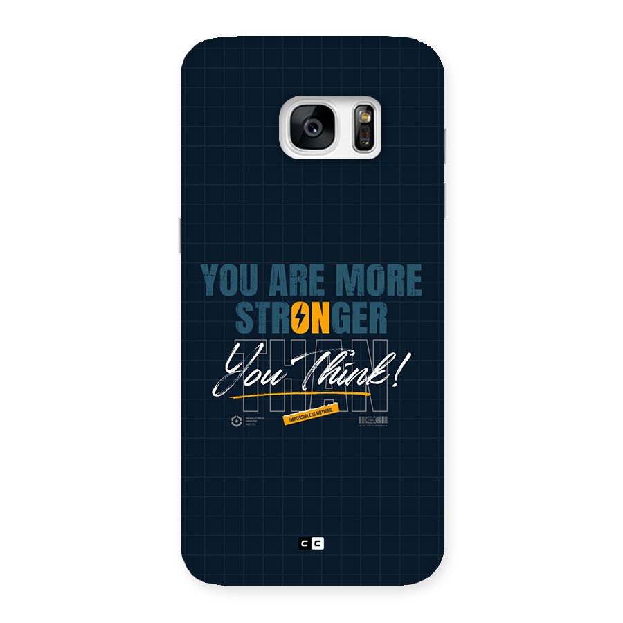 More Stronger Back Case for Galaxy S7 Edge