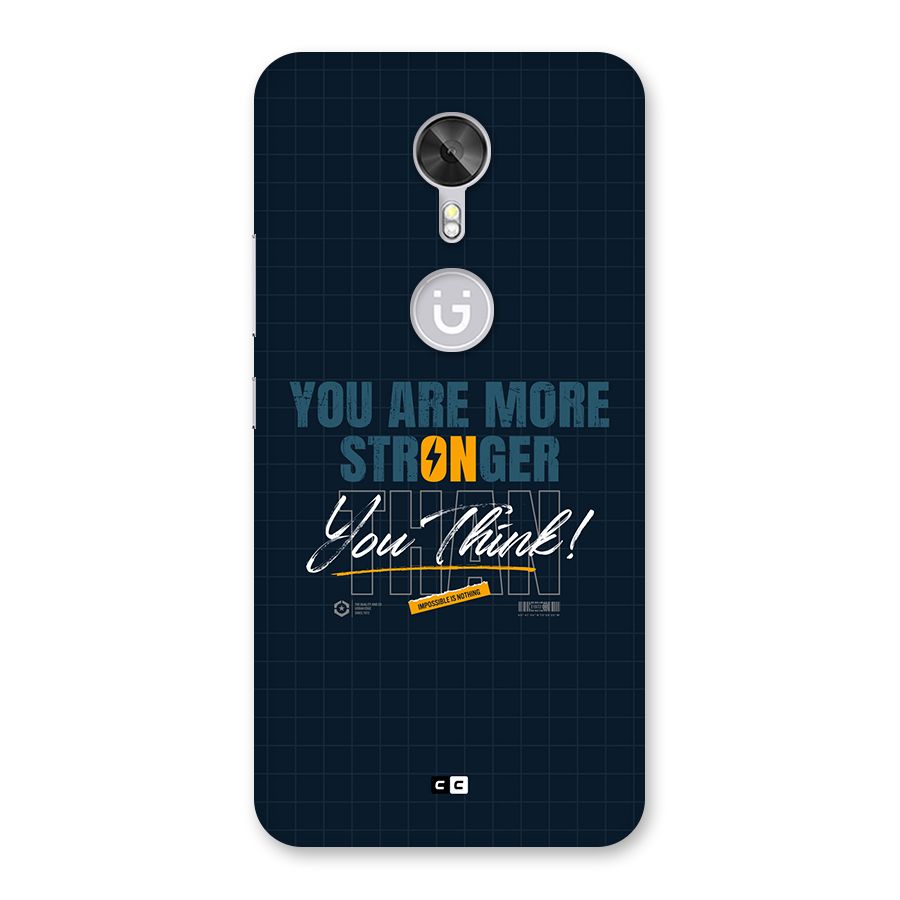 More Stronger Back Case for Gionee A1