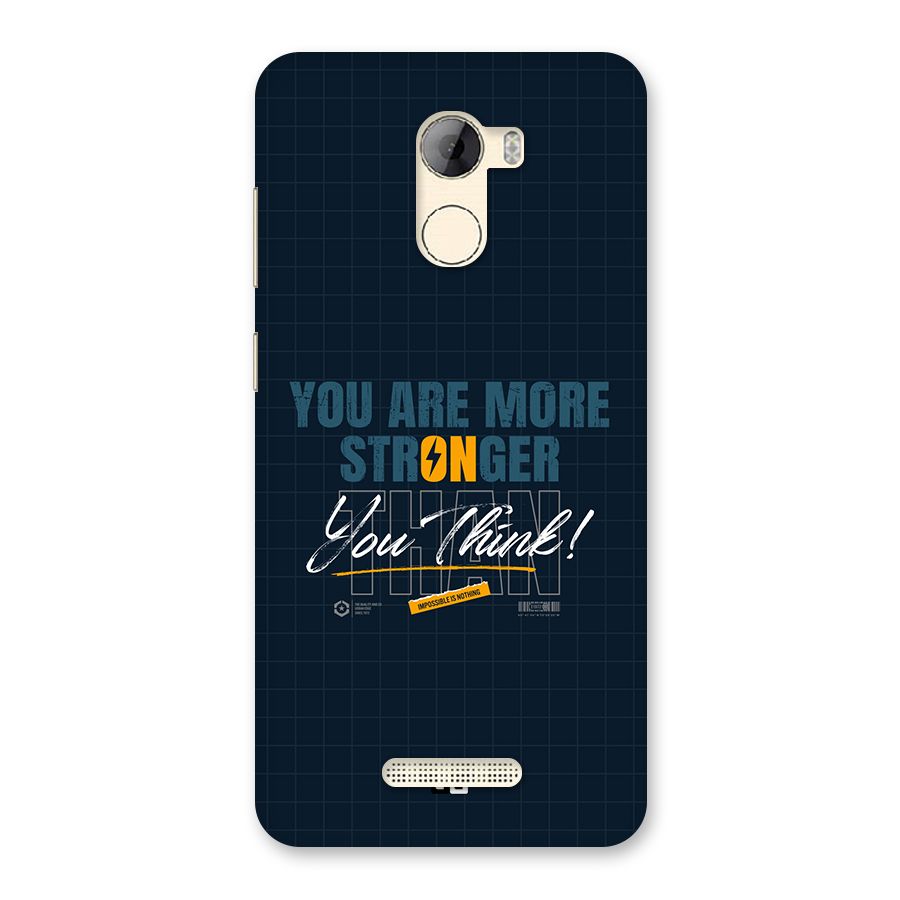 More Stronger Back Case for Gionee A1 LIte