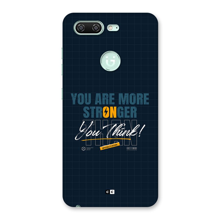 More Stronger Back Case for Gionee S10