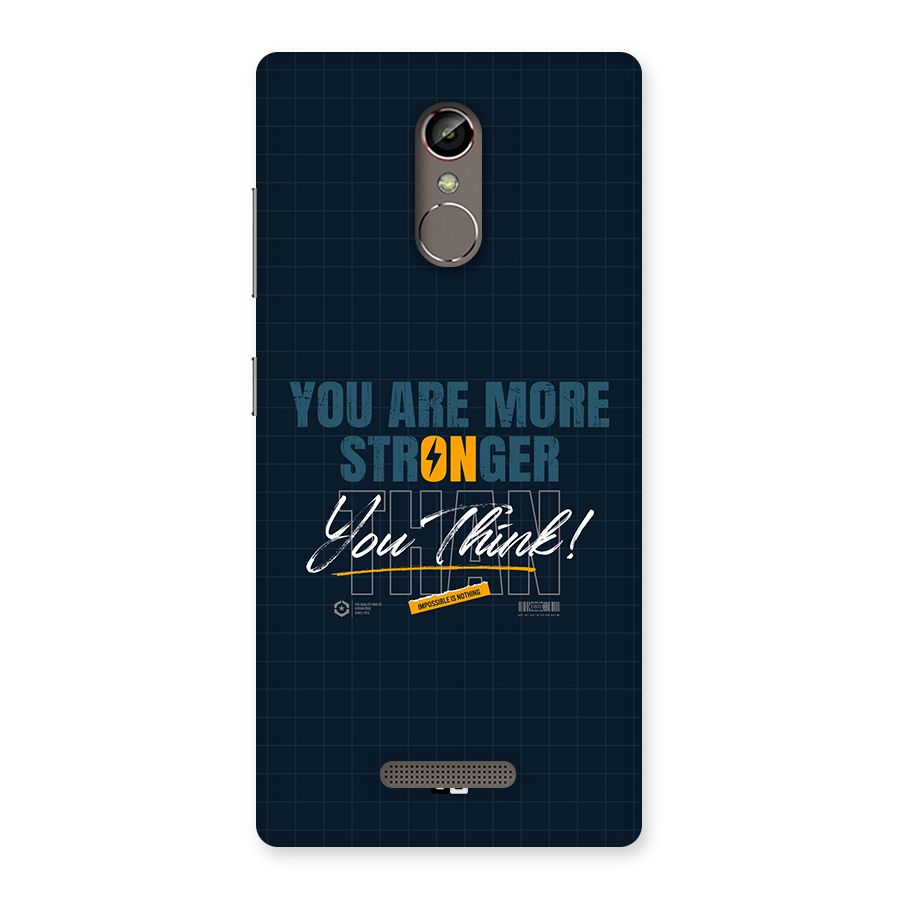 More Stronger Back Case for Gionee S6s