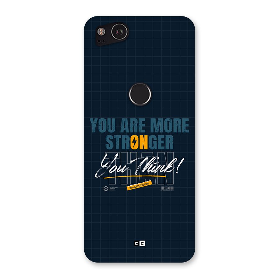 More Stronger Back Case for Google Pixel 2