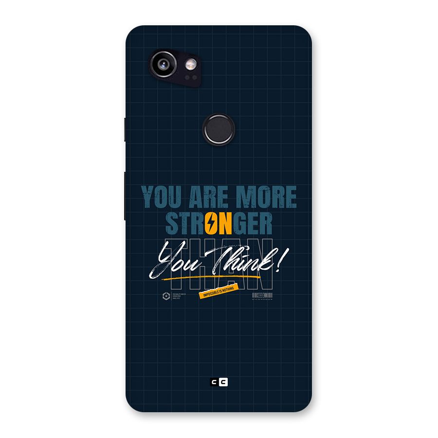 More Stronger Back Case for Google Pixel 2 XL