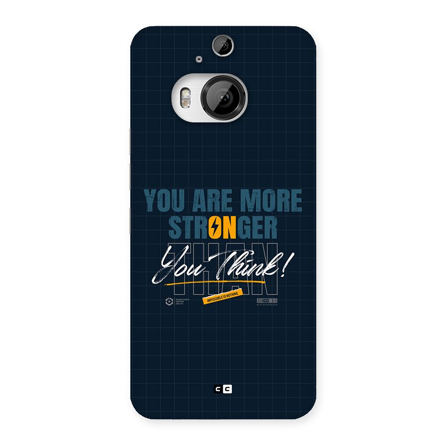 More Stronger Back Case for HTC One M9 Plus
