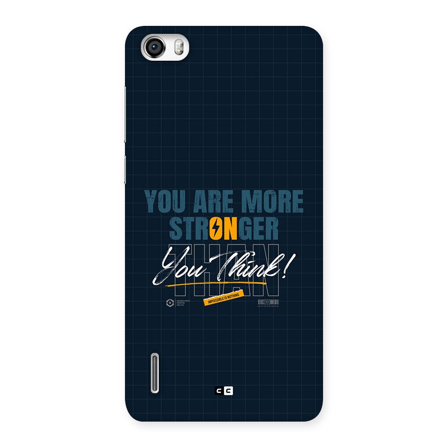 More Stronger Back Case for Honor 6