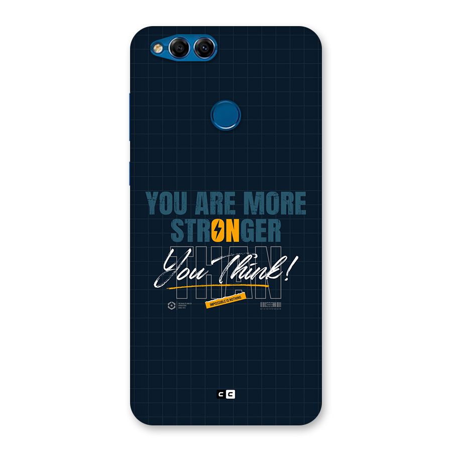 More Stronger Back Case for Honor 7X