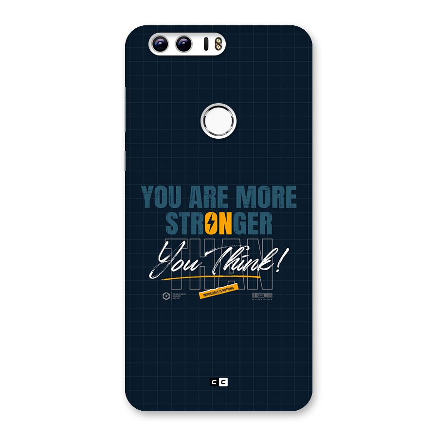 More Stronger Back Case for Honor 8