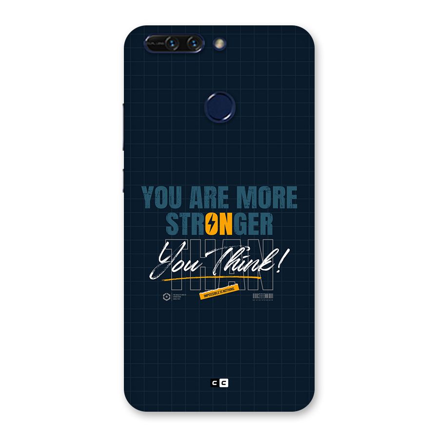 More Stronger Back Case for Honor 8 Pro