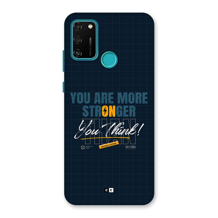 More Stronger Back Case for Honor 9A