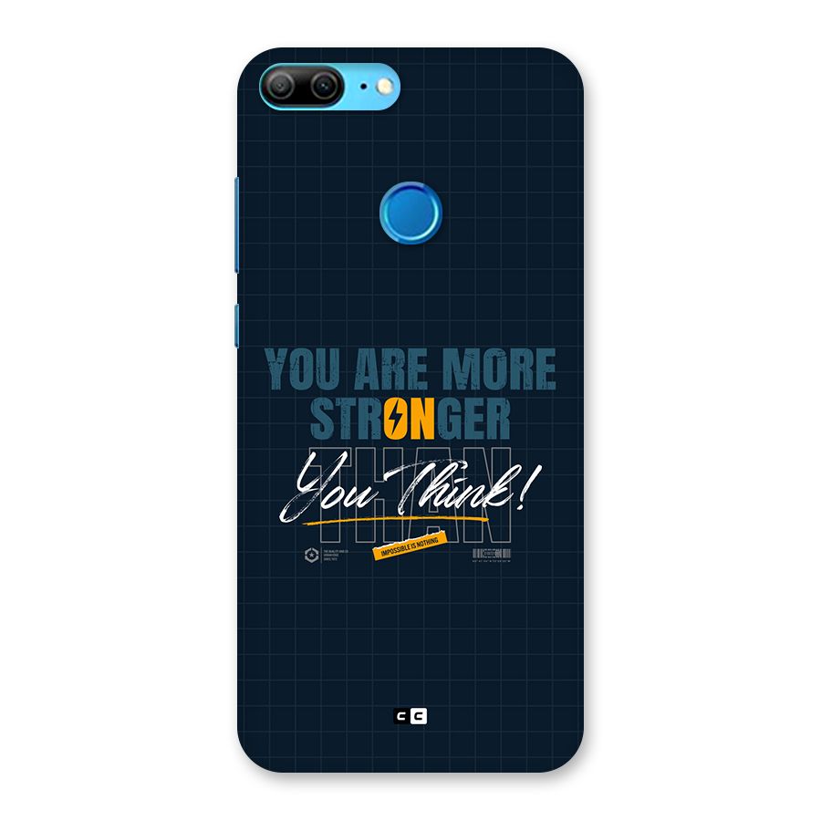 More Stronger Back Case for Honor 9 Lite