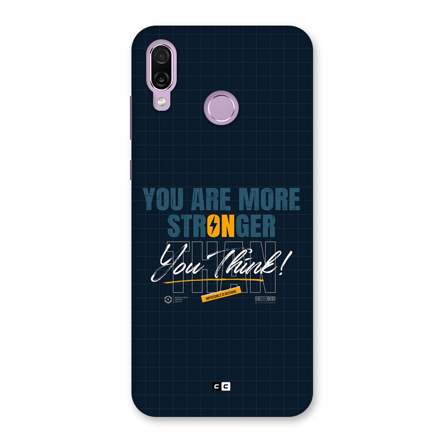 More Stronger Back Case for Honor Play