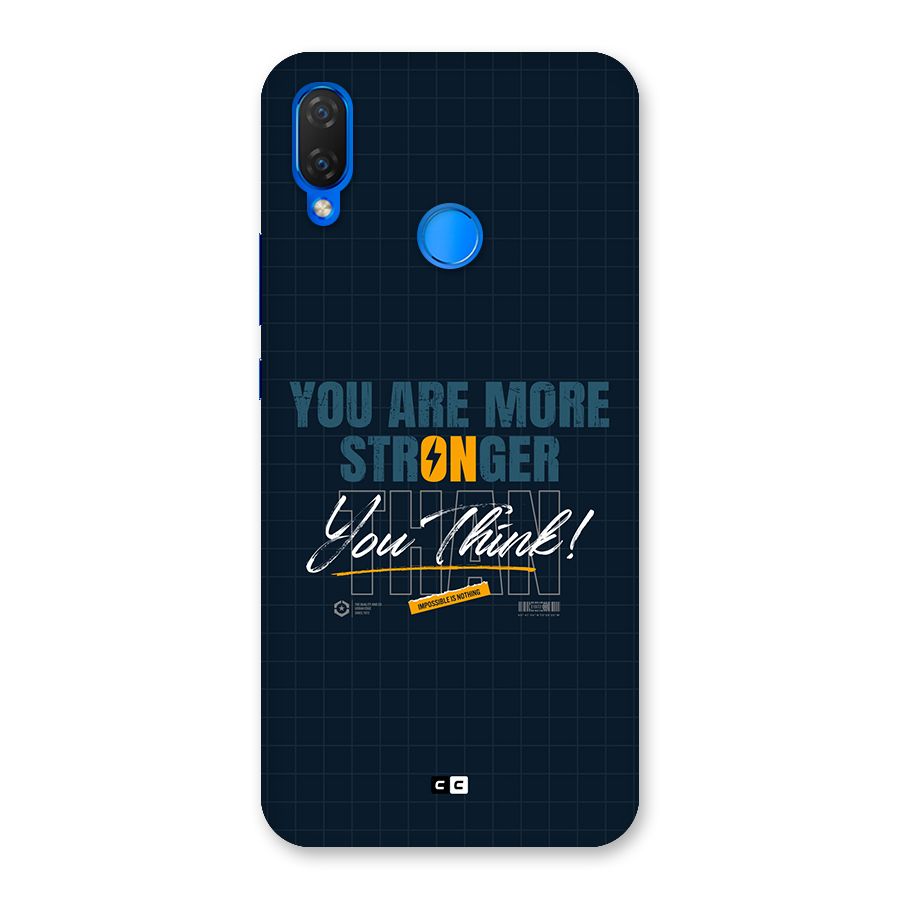 More Stronger Back Case for Huawei Nova 3i