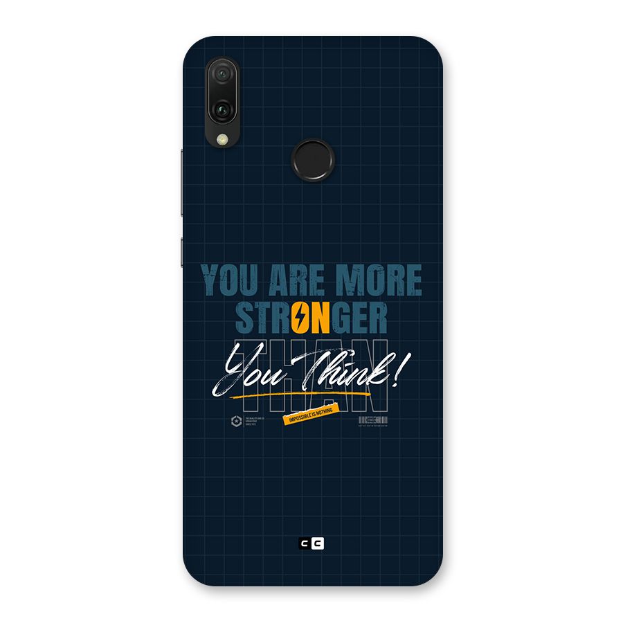 More Stronger Back Case for Huawei Y9 (2019)