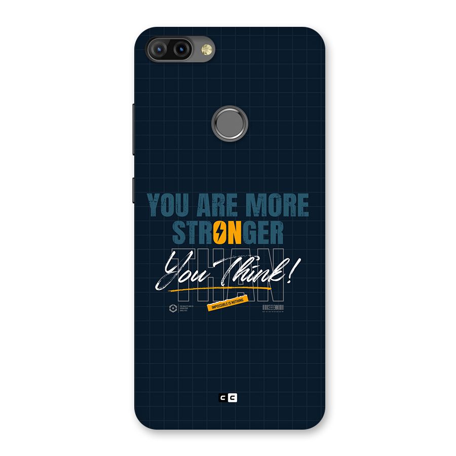 More Stronger Back Case for Infinix Hot 6 Pro