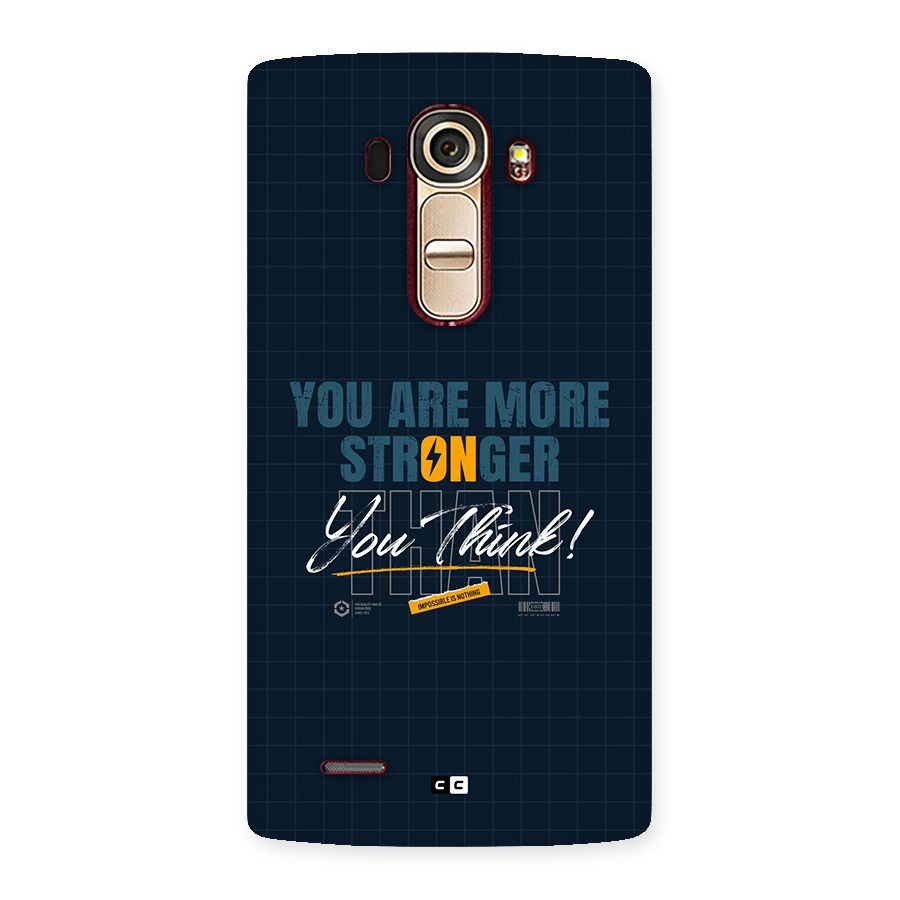 More Stronger Back Case for LG G4
