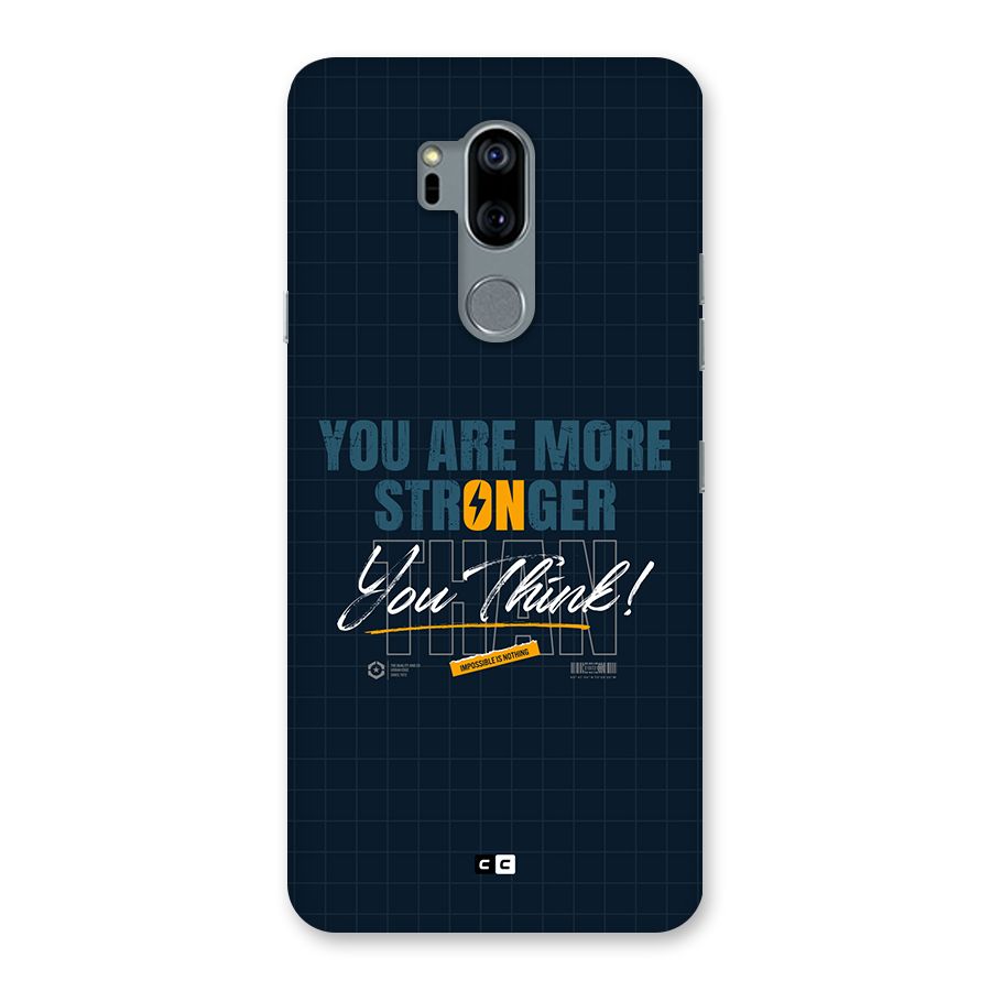 More Stronger Back Case for LG G7