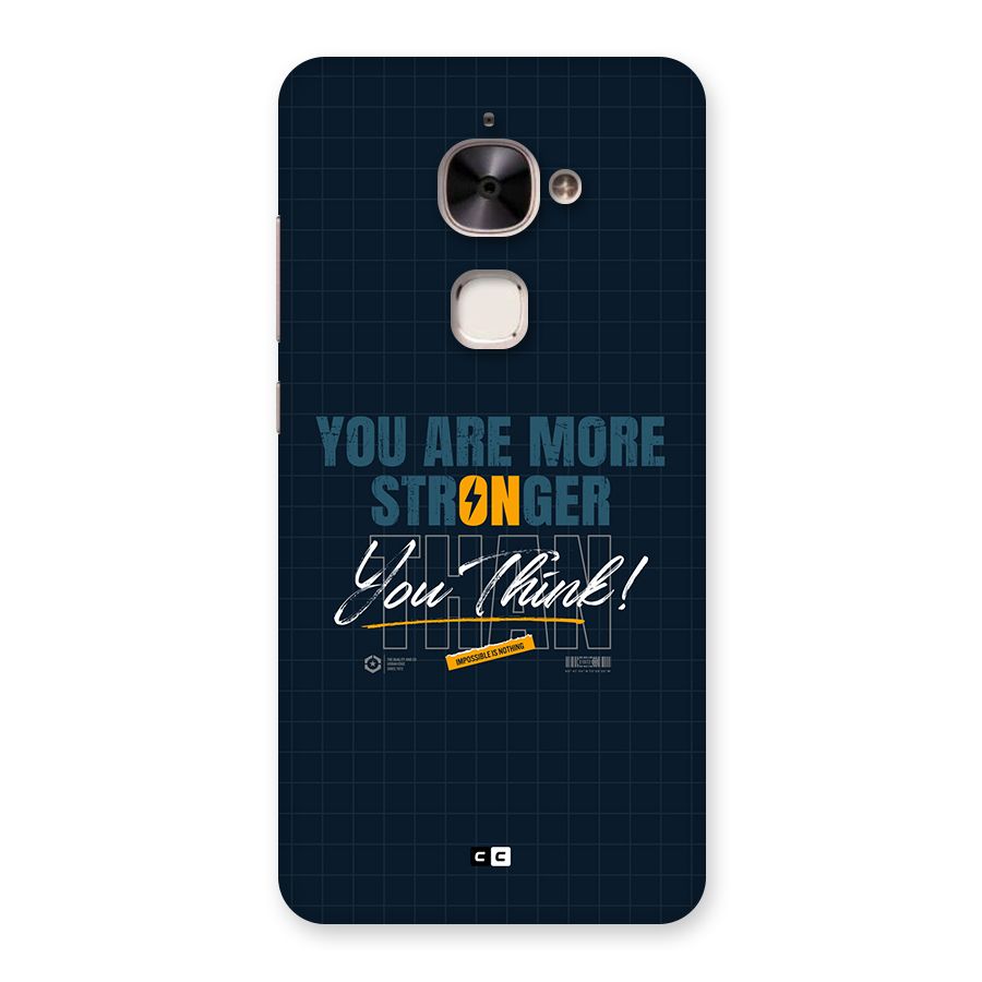 More Stronger Back Case for Le 2