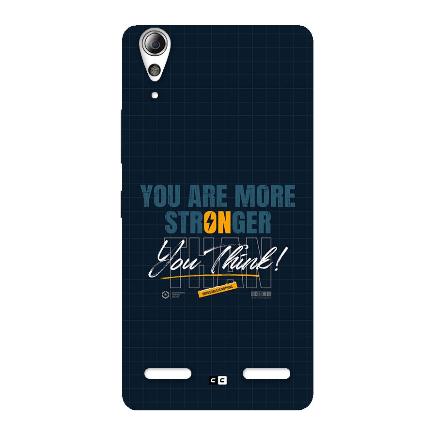 More Stronger Back Case for Lenovo A6000 Plus