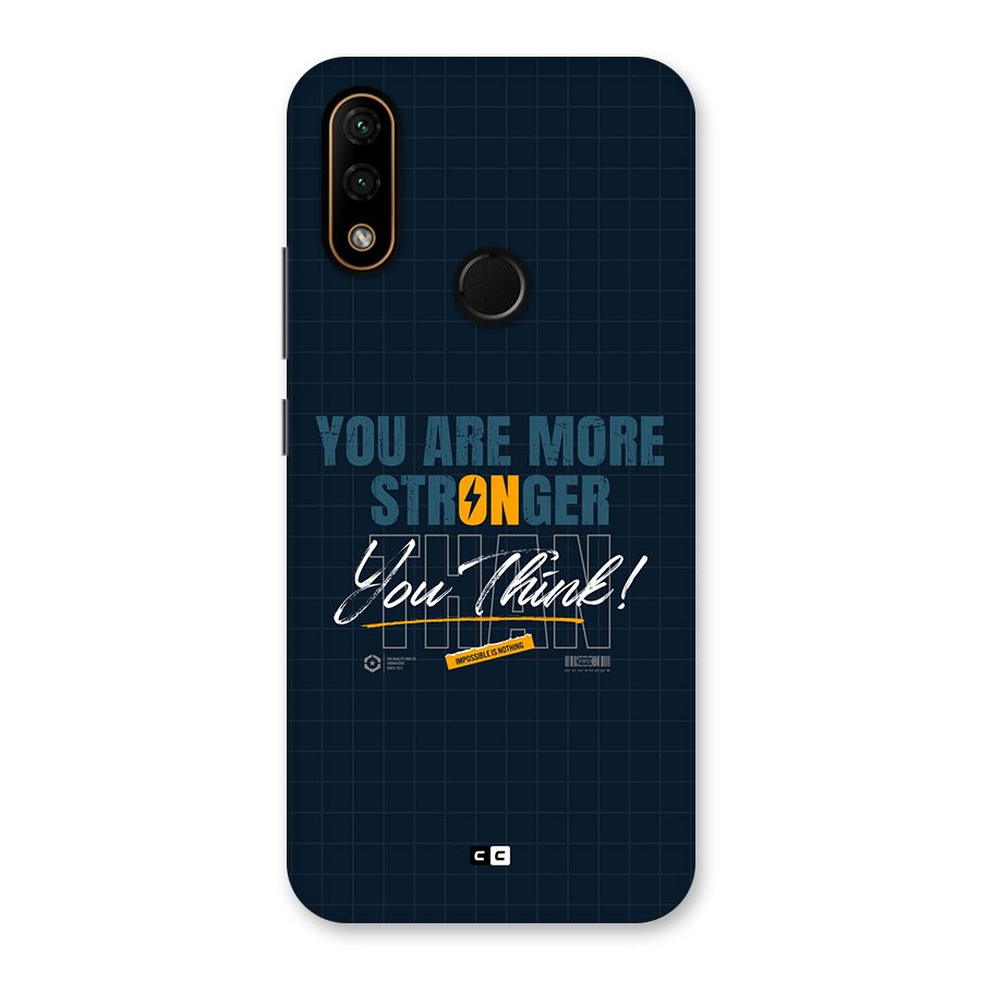 More Stronger Back Case for Lenovo A6 Note