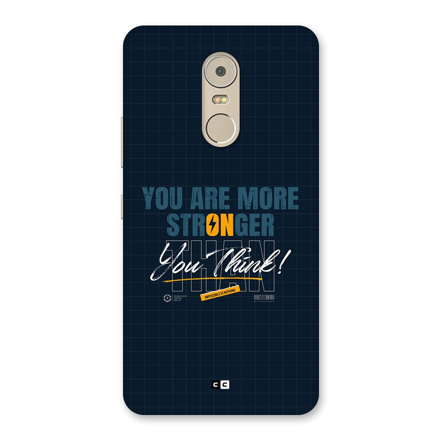 More Stronger Back Case for Lenovo K6 Note