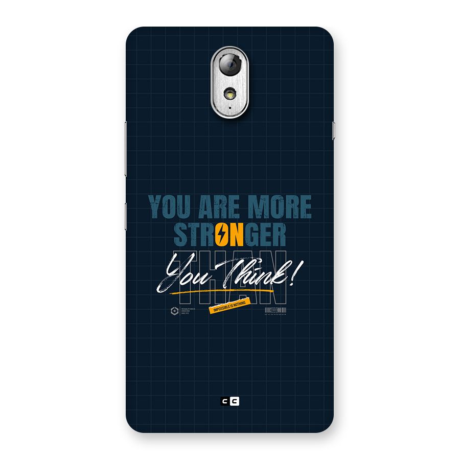 More Stronger Back Case for Lenovo Vibe P1M