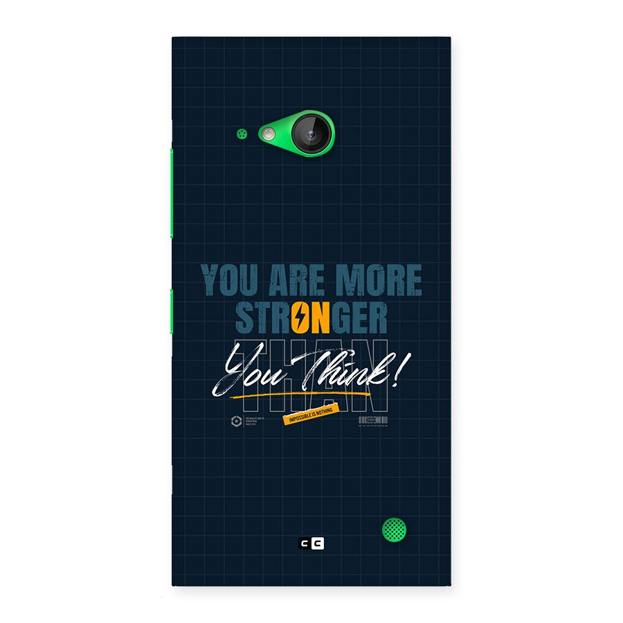 More Stronger Back Case for Lumia 730