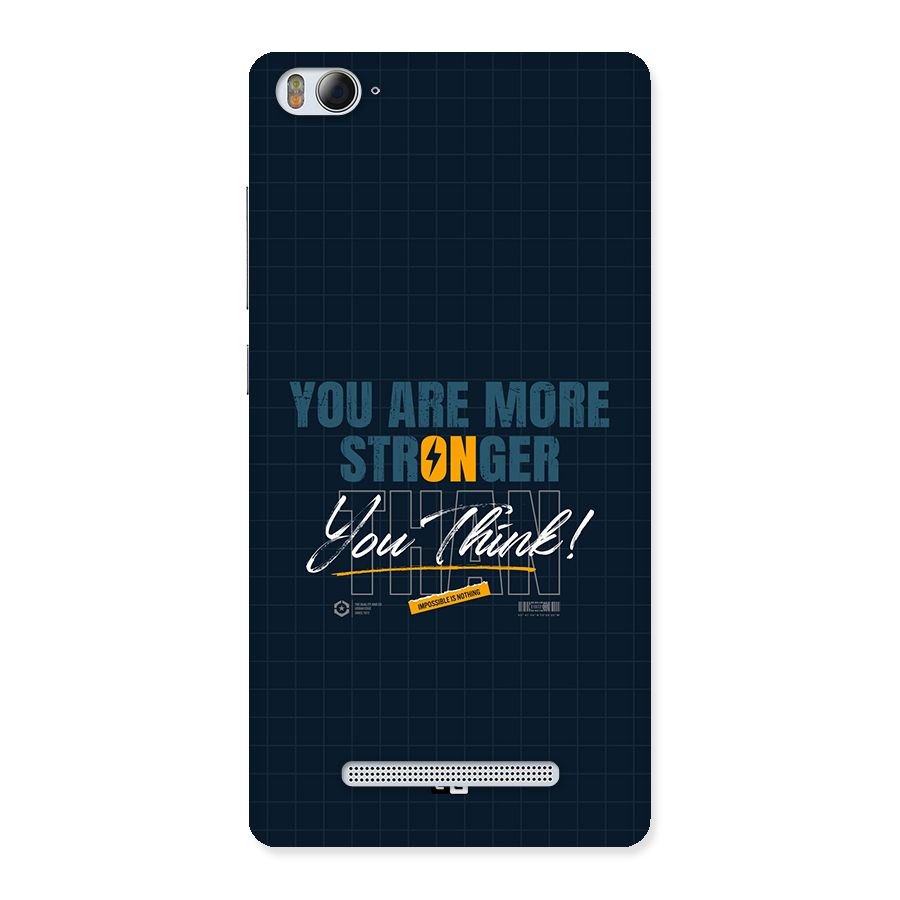More Stronger Back Case for Mi4i