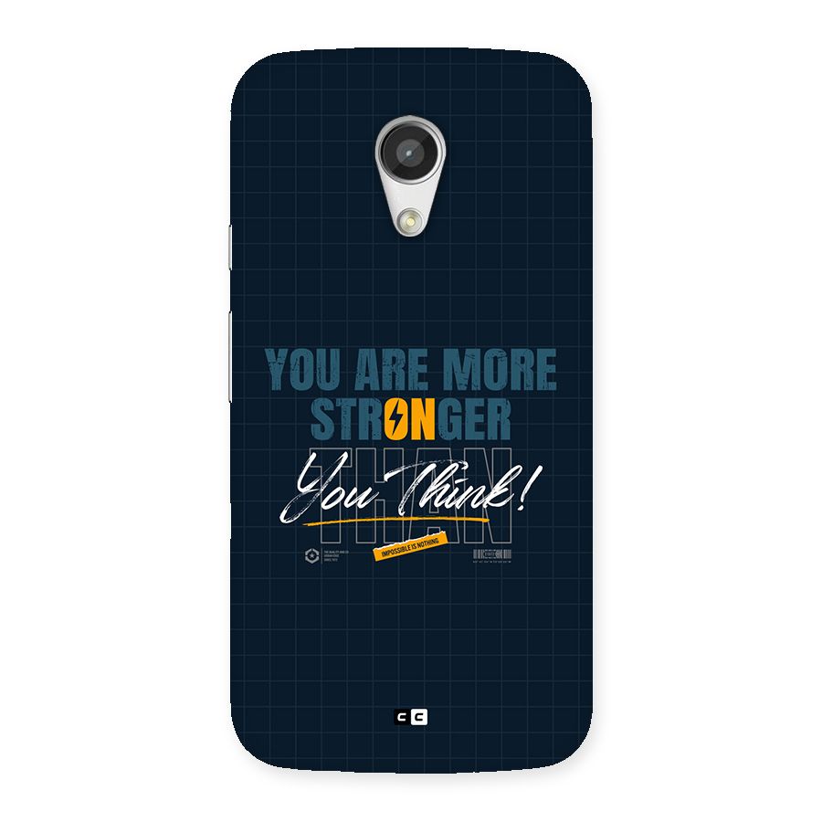 More Stronger Back Case for Moto G 2nd Gen