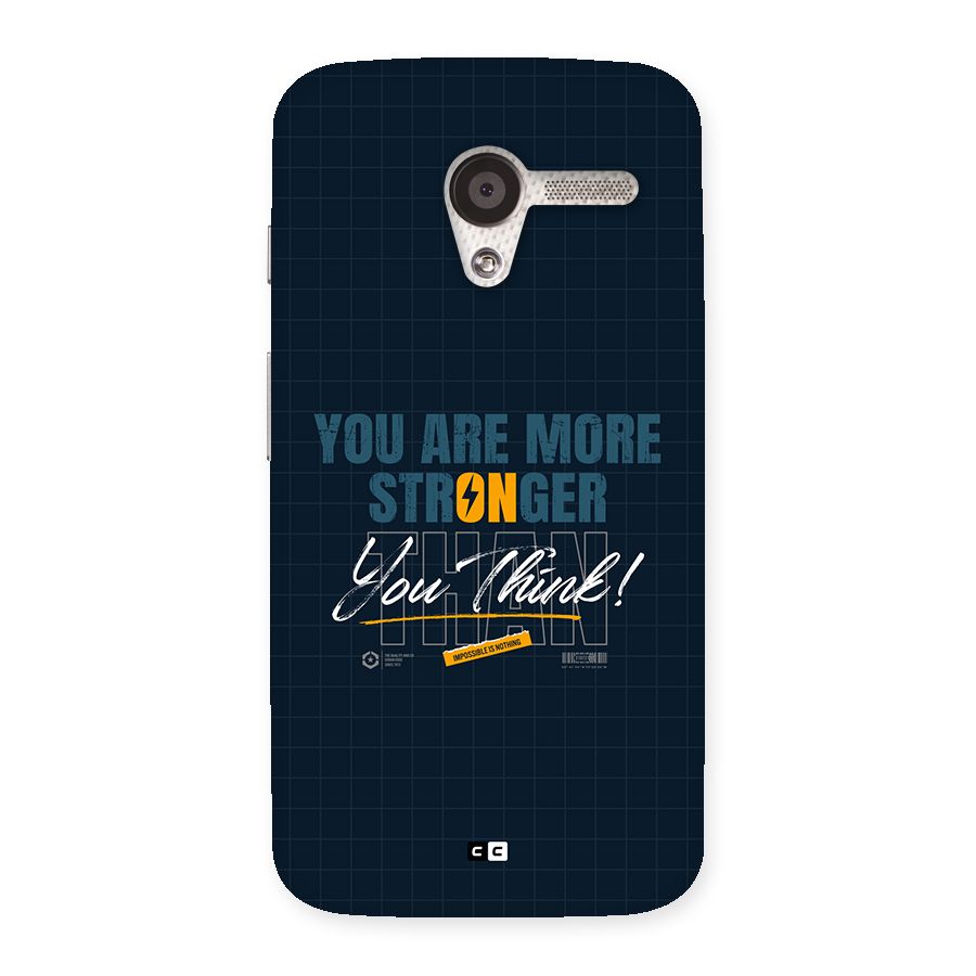 More Stronger Back Case for Moto X