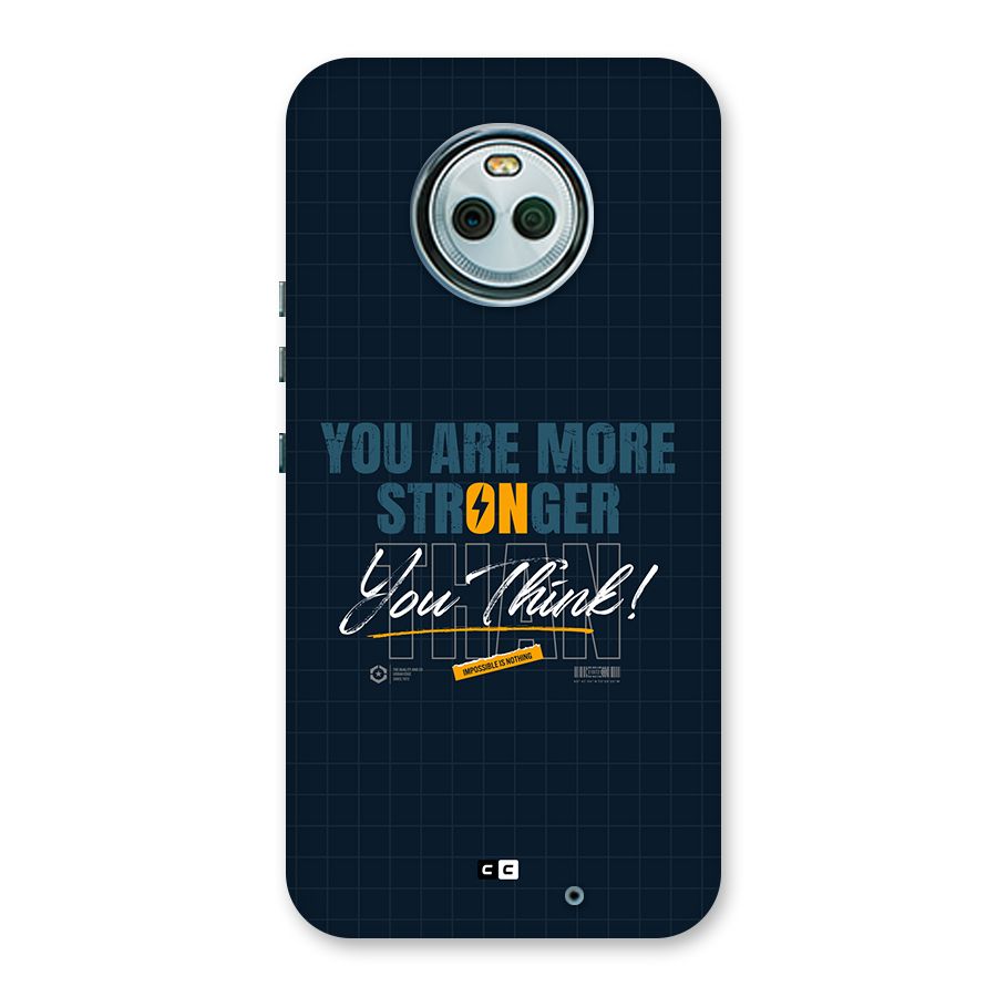More Stronger Back Case for Moto X4