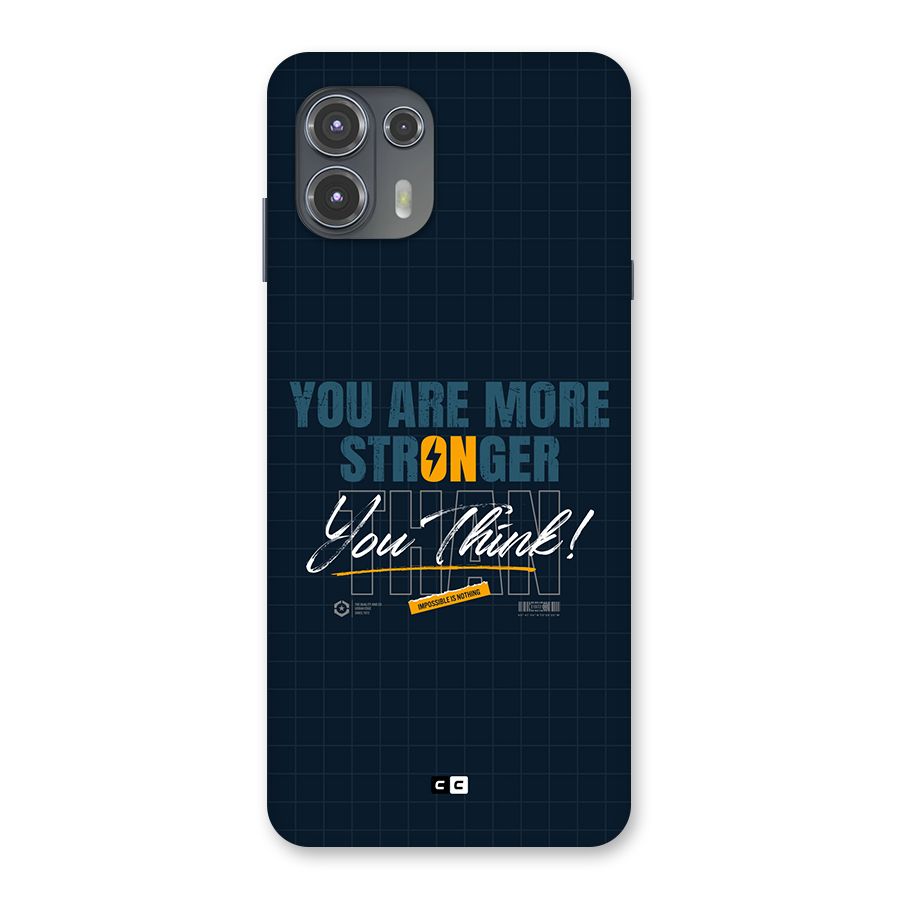 More Stronger Back Case for Motorola Edge 20 Fusion